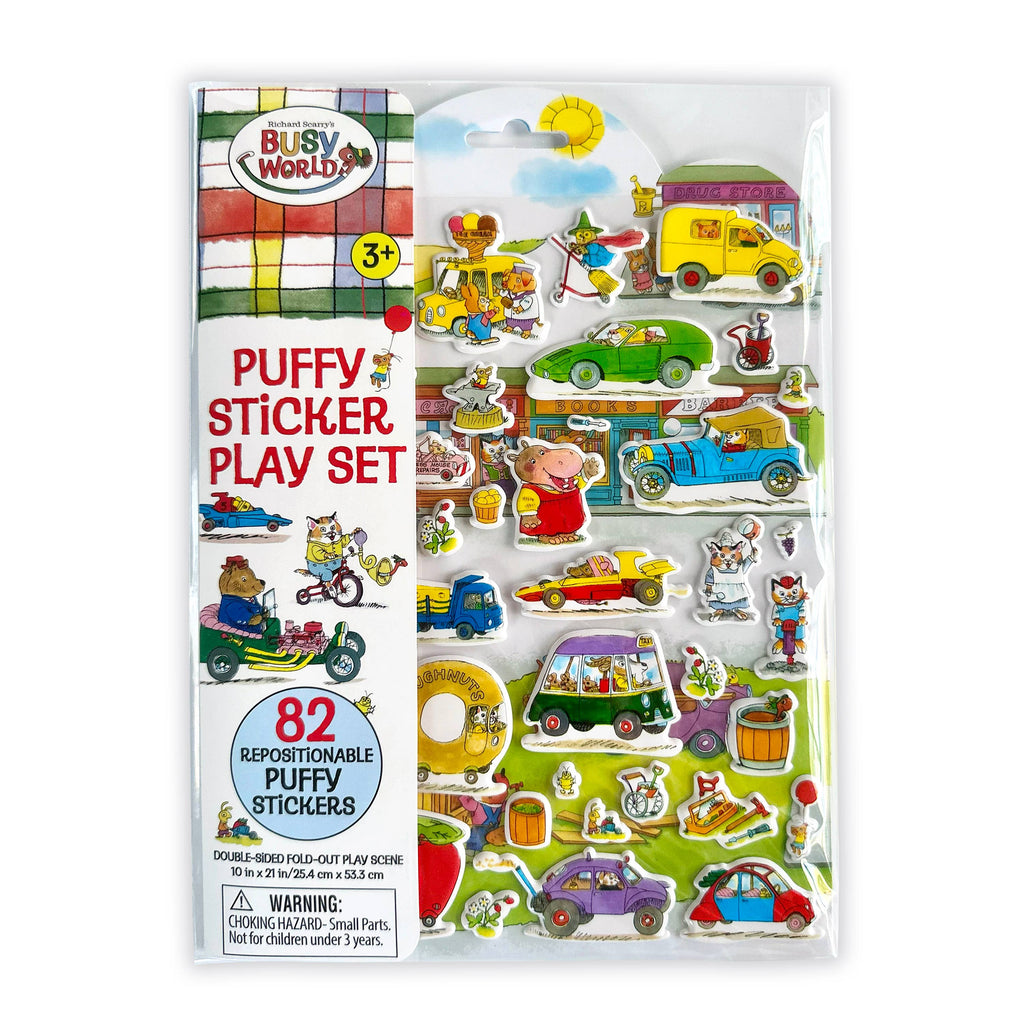 Richard Scarry's Busy World® Puffy Sticker Play Set by Bright Stripes