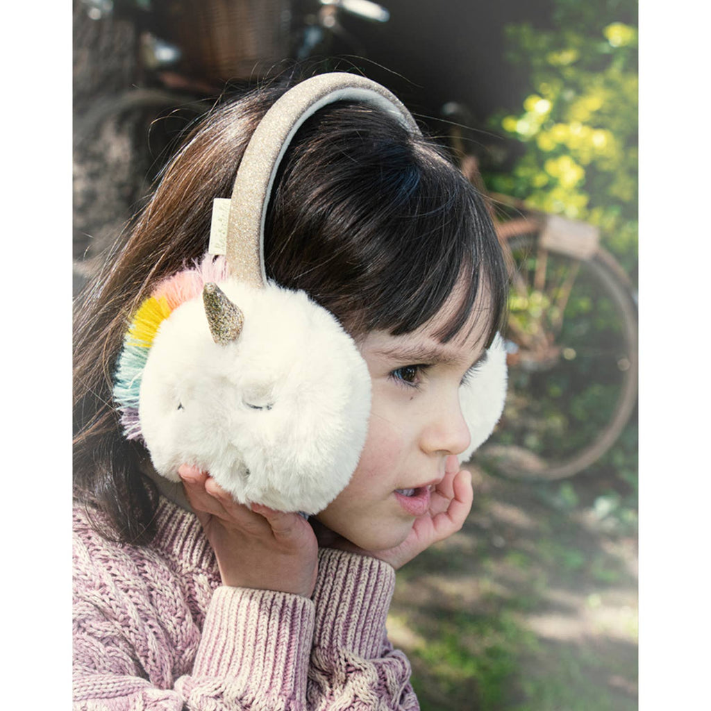 Rainbow Unicorn Earmuffs by Rockahula Kids US