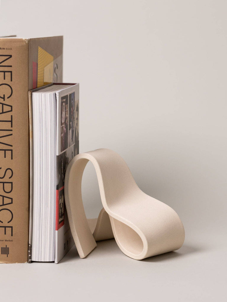 Fettu Bookend Set (Bone) by Virginia Sin