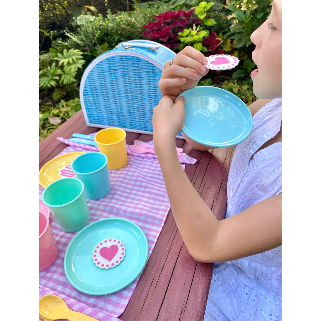 Deluxe Picnic Set (Blue) by Bright Stripes
