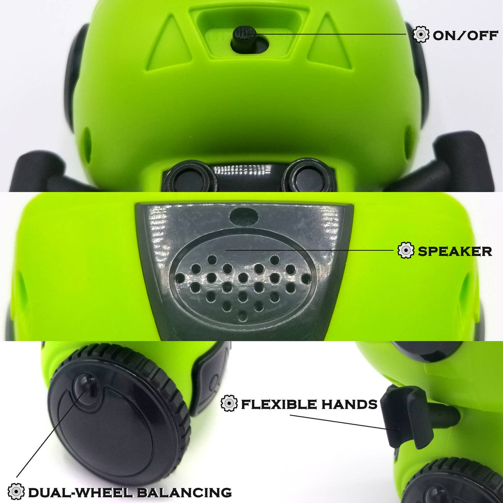 Jabberbot - Move, Talk, Listen & Voice Disguise RC Robot by MukikiM Toys & Games