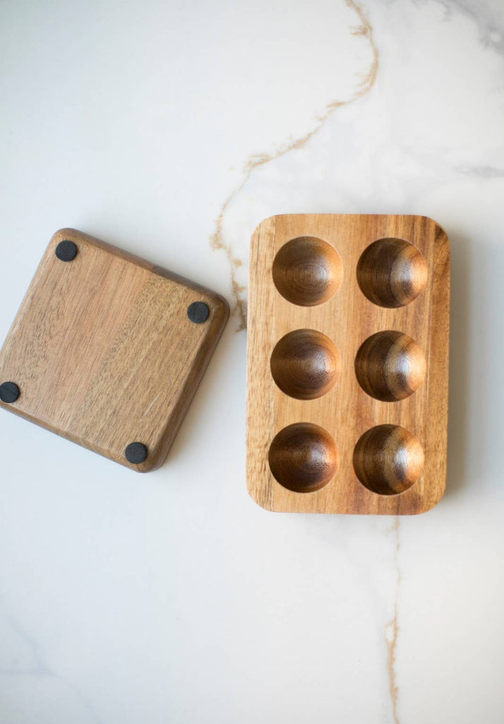 Wooden Egg Holder by Fodory
