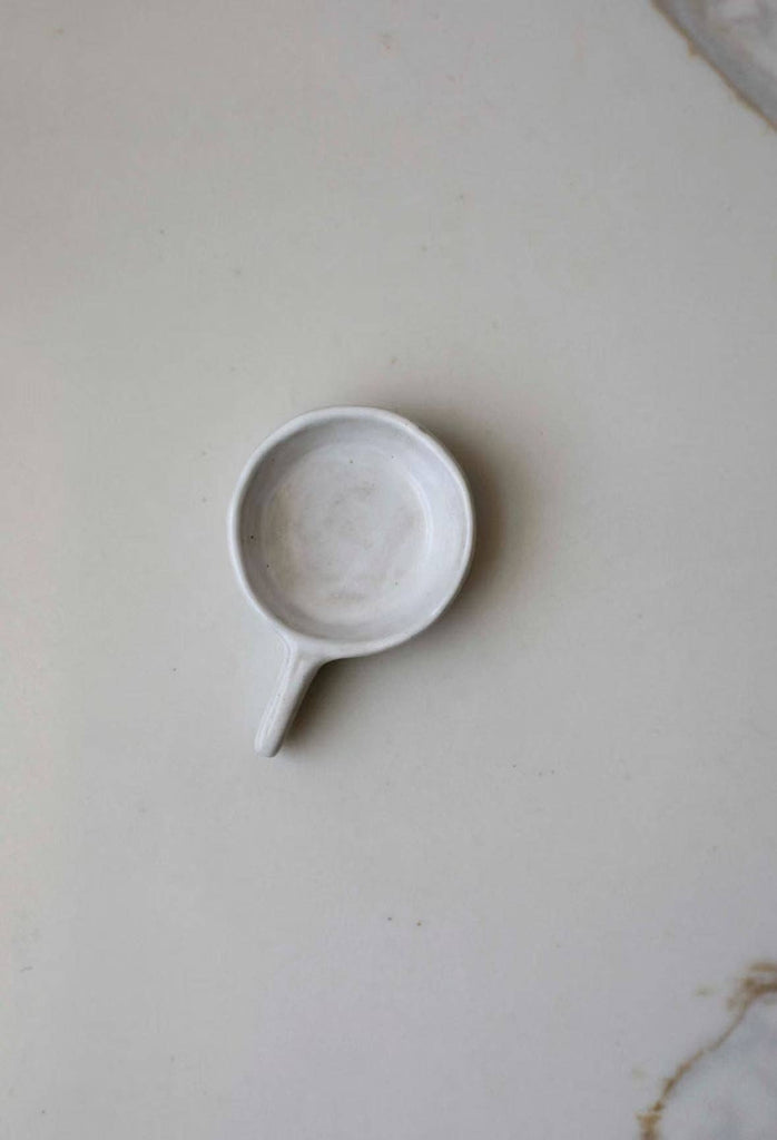Ceramic Mini Pinch Pot (White) by Fodory