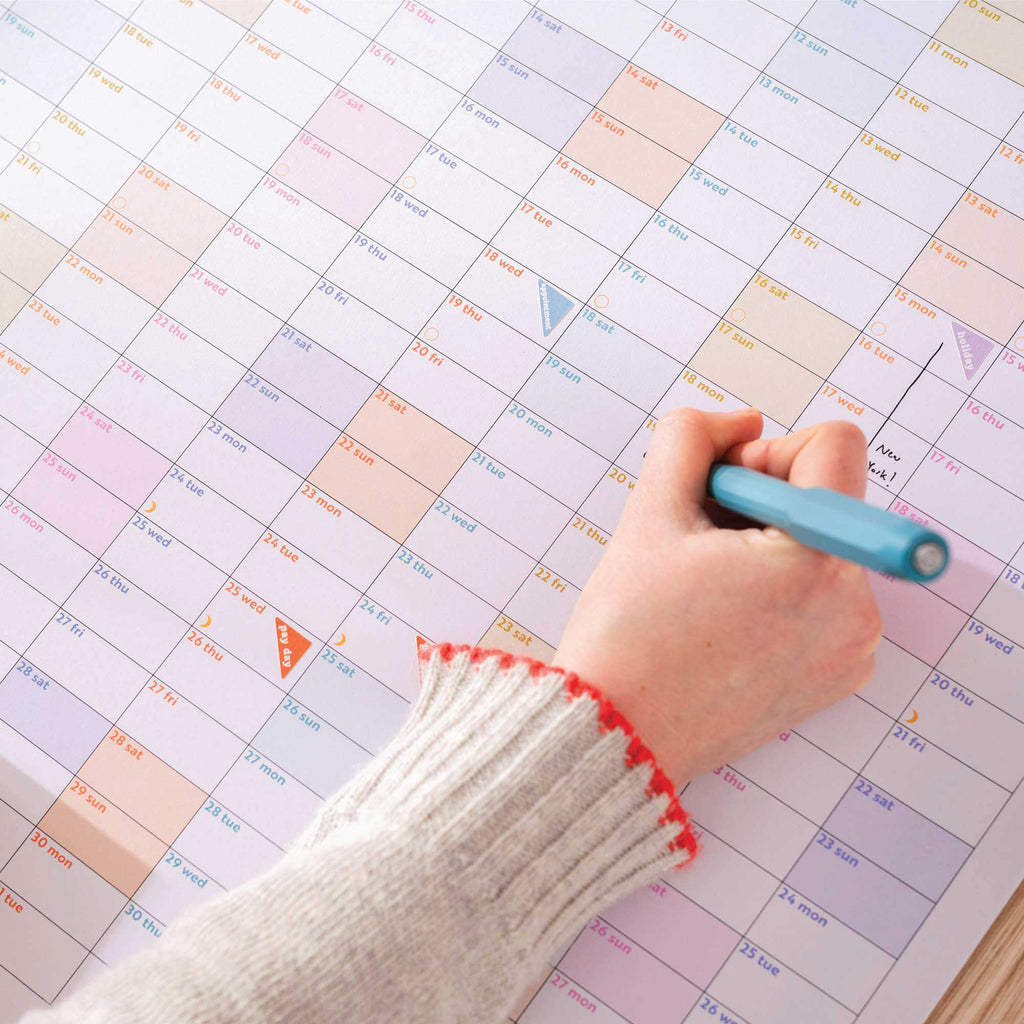 2026 Wall Planner (Portrait) by Good Tuesday