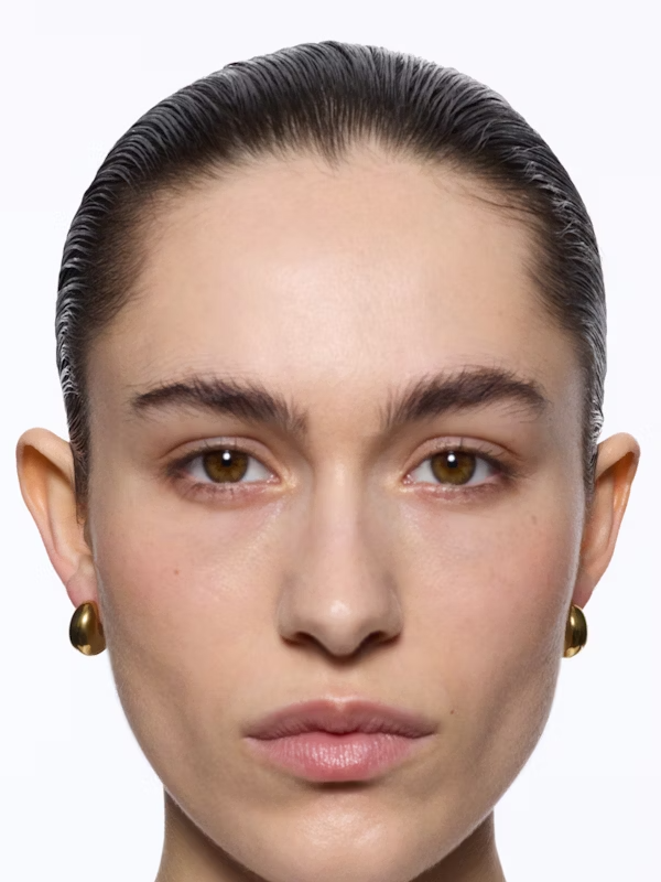 Tryvann Pillow Earrings (Gold) by Maria Black