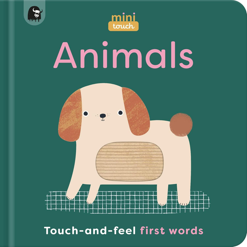 Animals: Touch-and-Feel First Words by Tinies Books