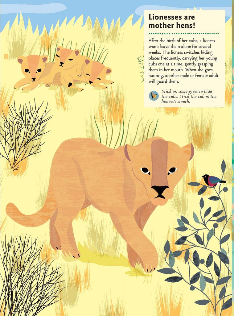 My Nature Sticker Activity Book (Animals of the Savanna)