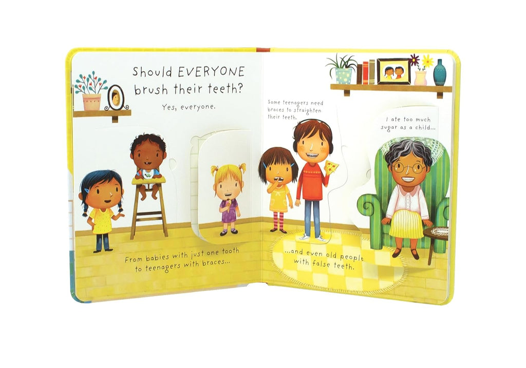 Why Should I Brush My Teeth? Board Book by Tinies Books