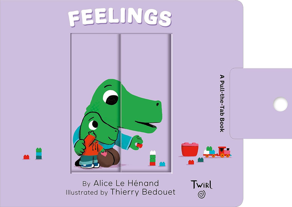 Feelings: A Pull-the-Tab Board Book by Tinies Books