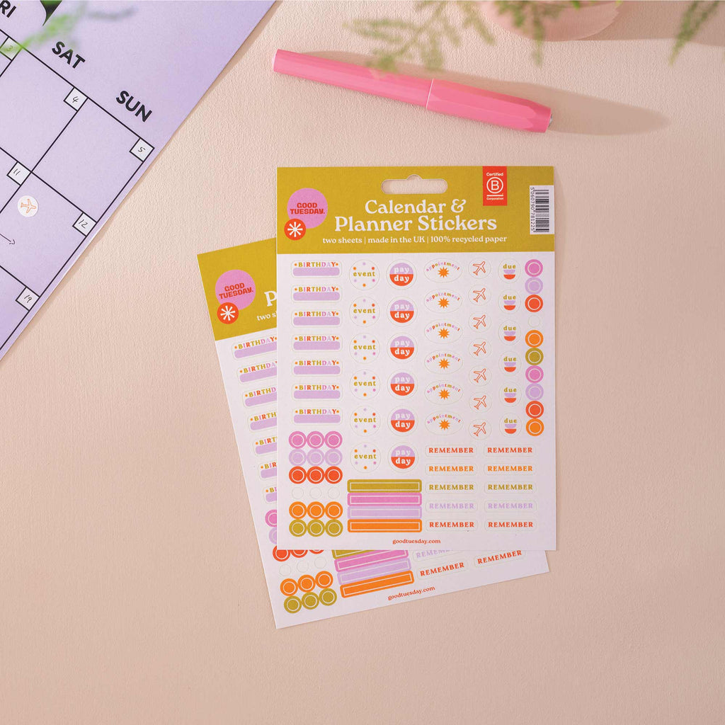Planner & Calendar Stickers by Good Tuesday