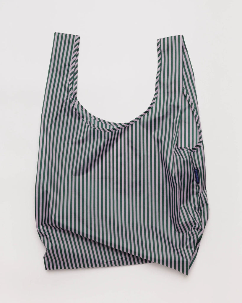 Standard Reusable Tote (Lilac Candy Stripe)