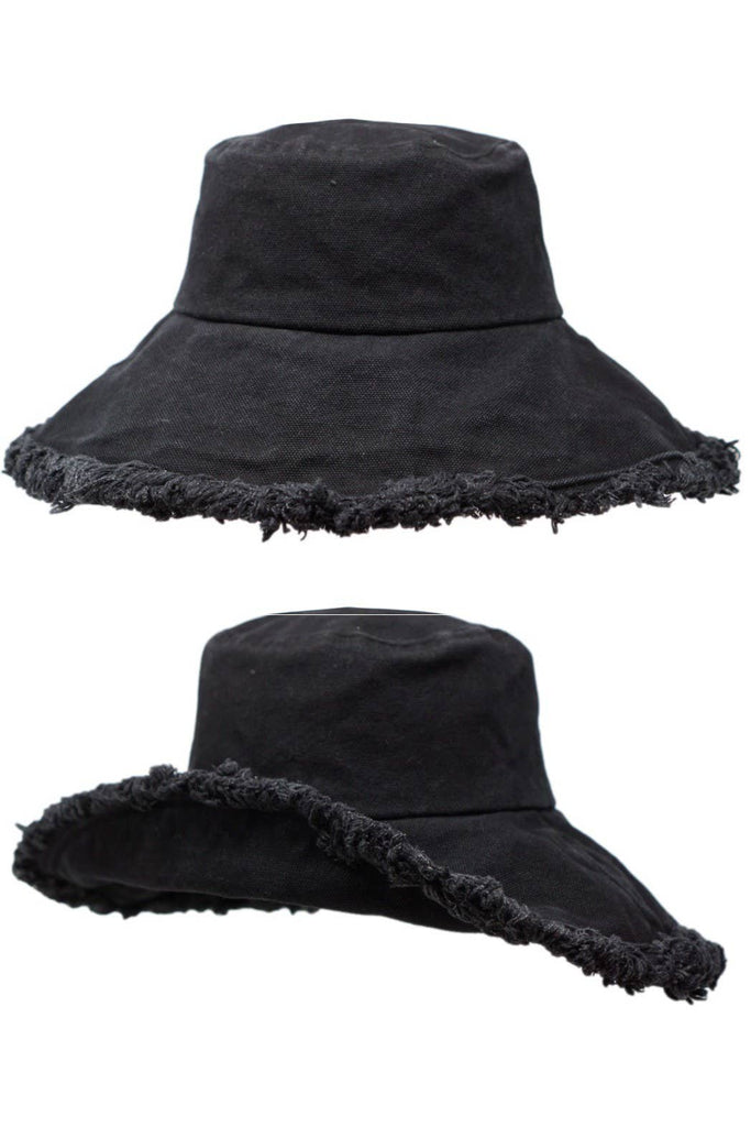 Keanu Bucket Hat (Black) by Olive & Pique