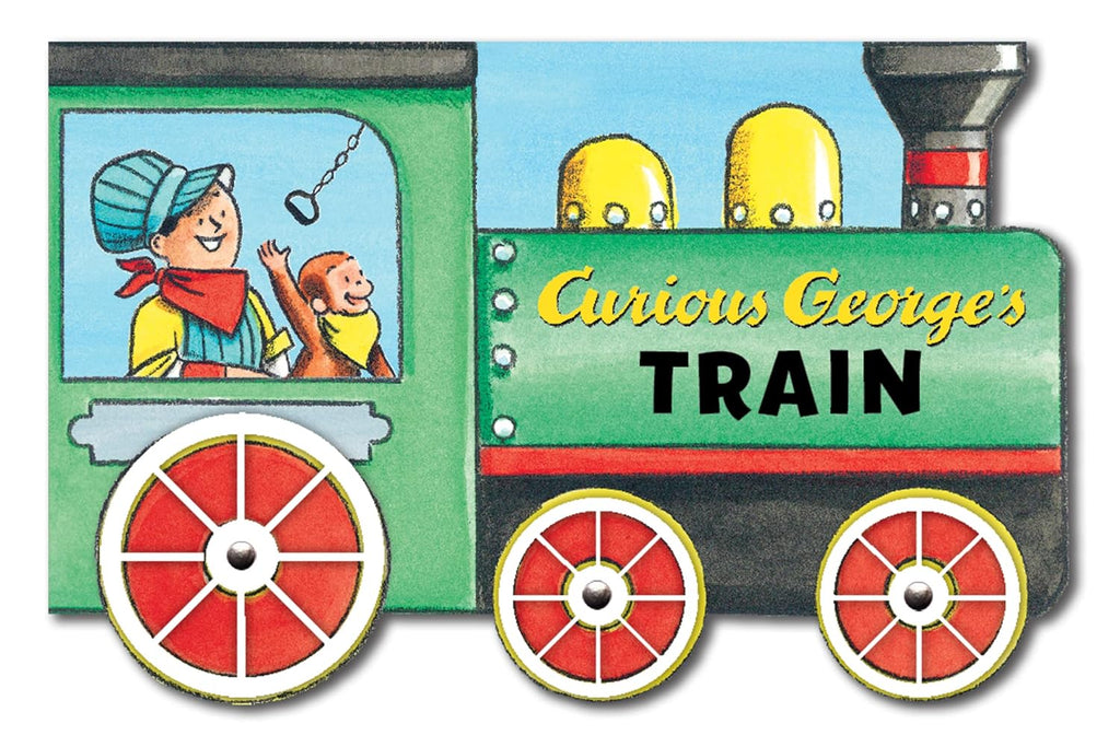 Curious George's Train Board Book by Tinies Books