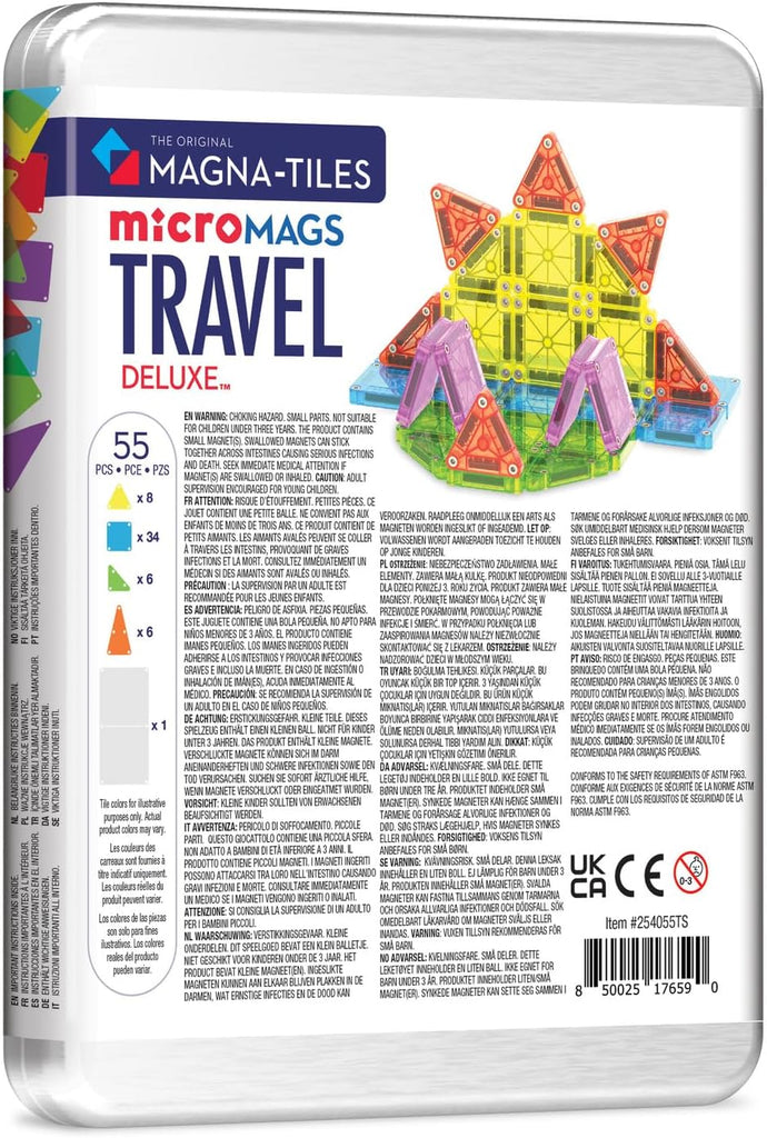 microMAGS Travel Set (Deluxe) by Magna-Tiles