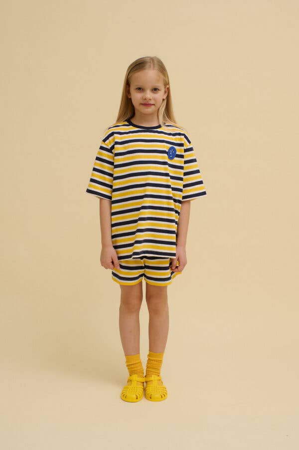 STRIPED SHORTS (Green) by OXOX CLUB
