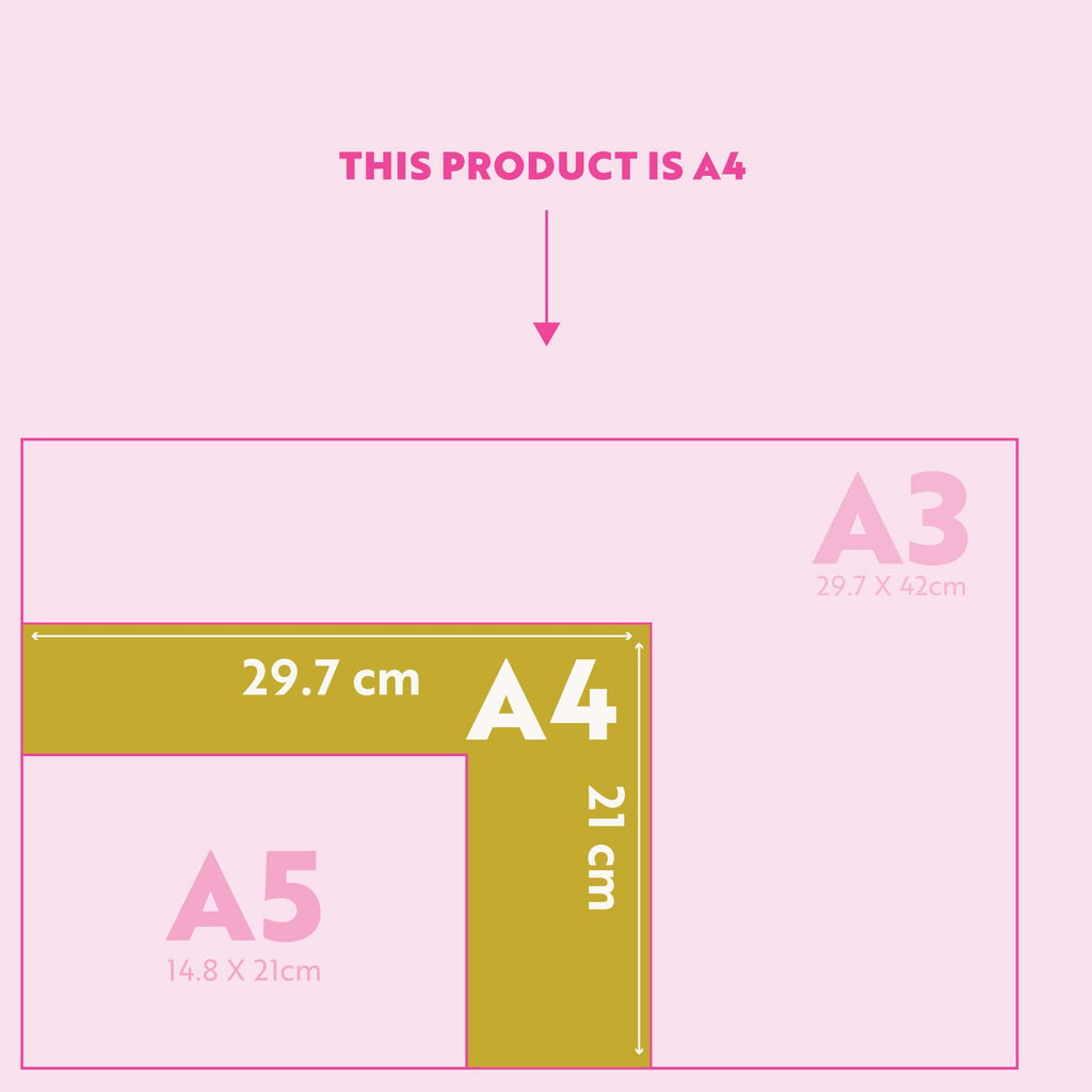 Weekly A4 Planner Pad by Good Tuesday