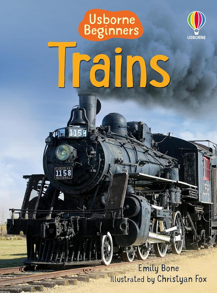 Usborne Beginners: Trains by Tinies Books
