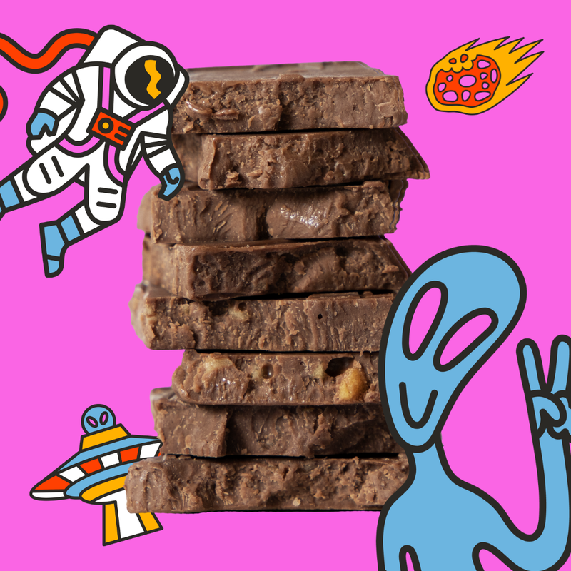 Moon Rocks Truffle Bar by Seattle Chocolate Presents Maeve