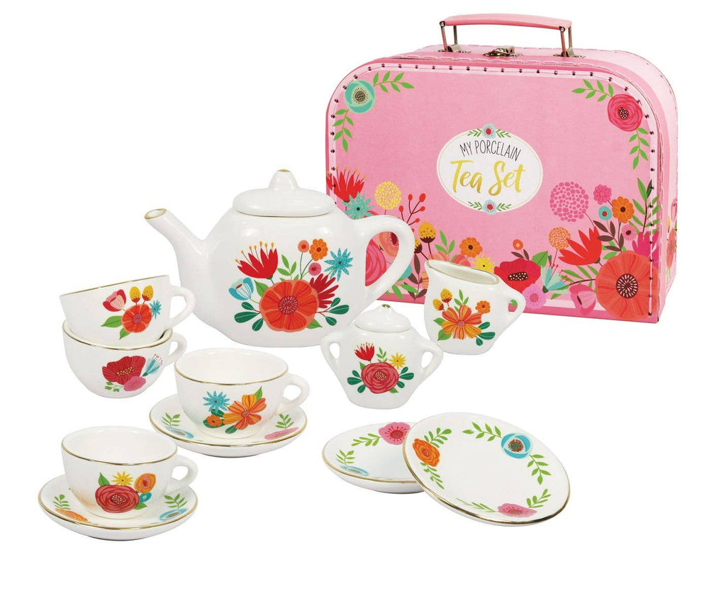 My Porcelain Tea Set by Bright Stripes