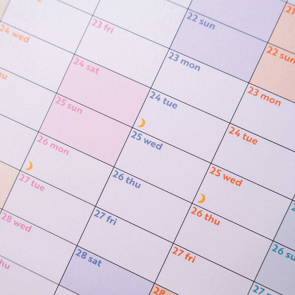 2026 Wall Planner (Portrait) by Good Tuesday