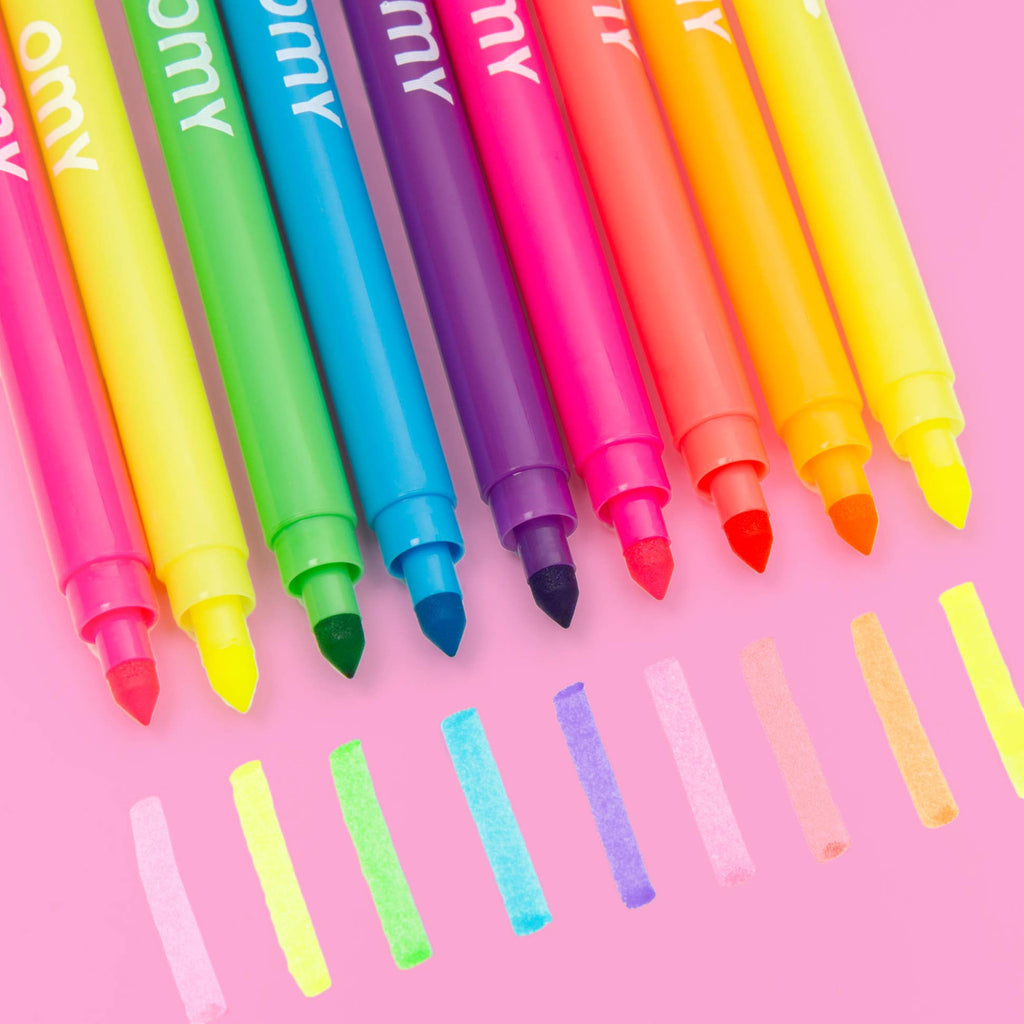 Neon Markers Set (Fluo) by OMY