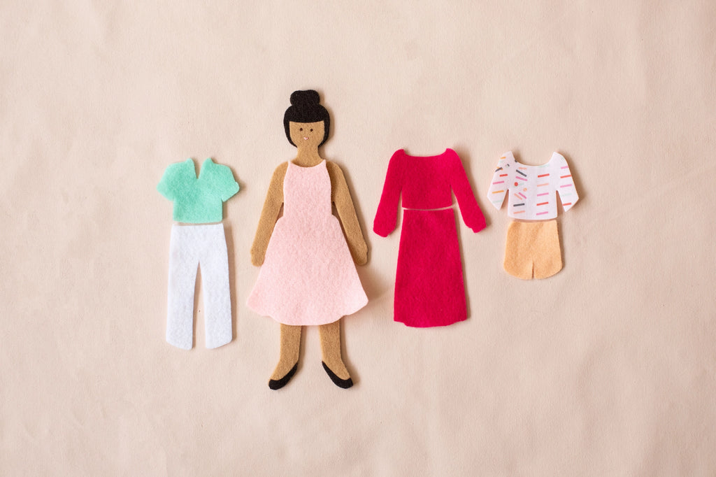 Felt Doll Starter Set (Various) by Lowercase Toys