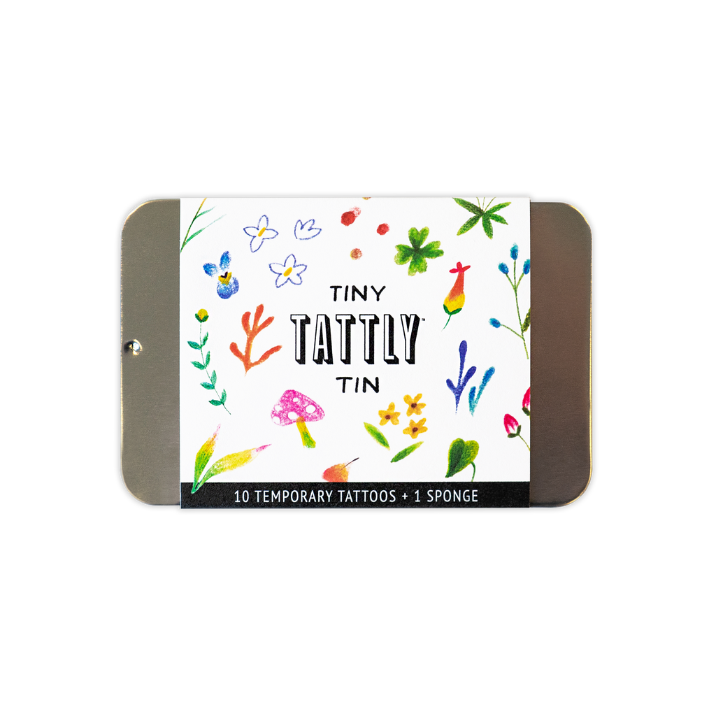 Tiny Imaginary Garden Tattoo Tin by Tattly