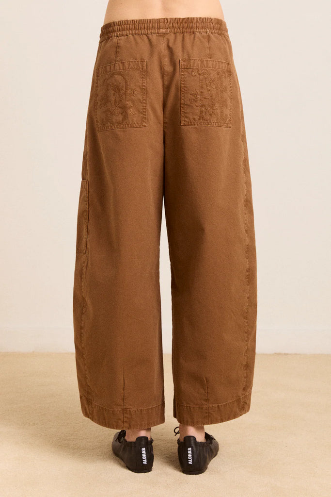 Felix Twill Trouser (Caramel) by Damson Madder
