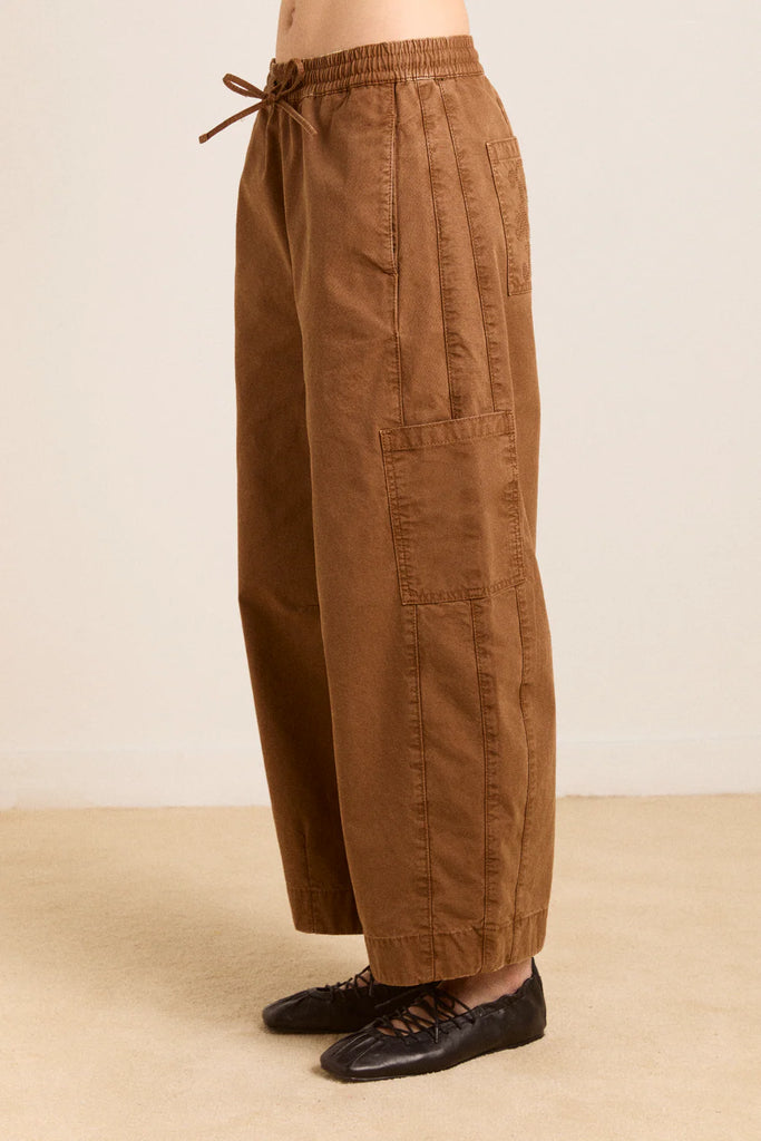 Felix Twill Trouser (Caramel) by Damson Madder