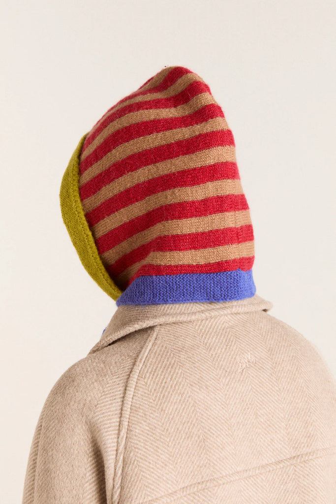 Color Block Striped Bonnet by Damson Madder