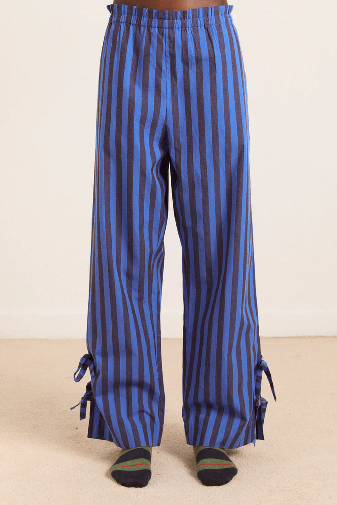 Floki PJ Set (Blue Stripe) by Damson Madder