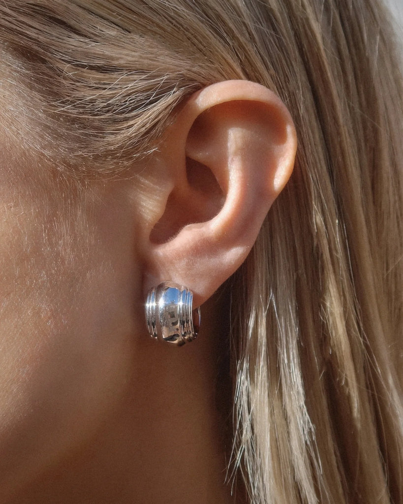 Alondra Hoops (Silver) by Mod + Jo