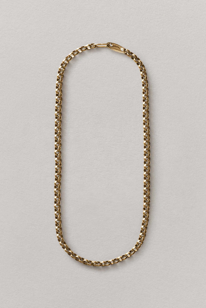 Heavy Rolo Chain (Gold) by Annika Inez