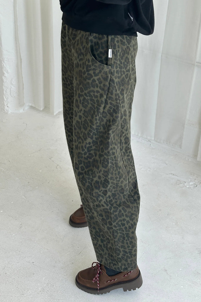 Arc Pants (Fern Leopard) by Le Bon Shoppe