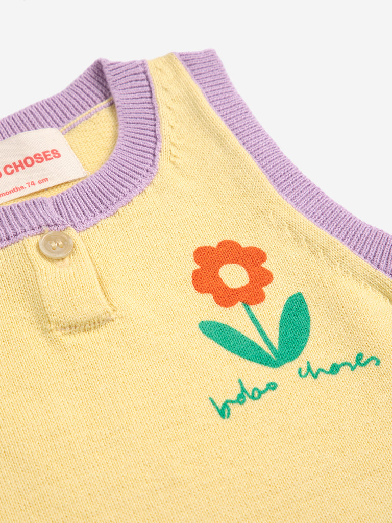 Flower Knitted Set by Bobo Choses