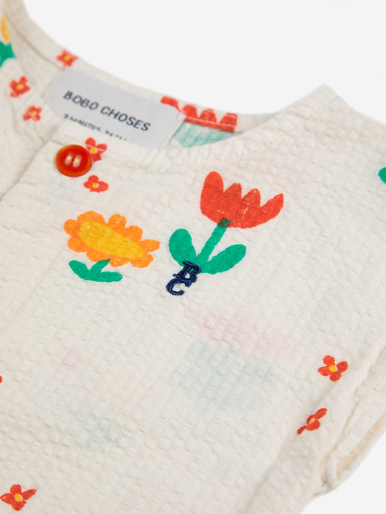 Garden Party Woven Overall (Baby) by Bobo Choses