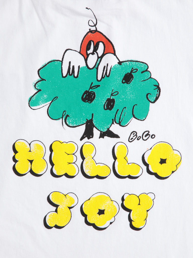 Hello Joy Long Sleeve Tee (Kids) by Bobo Choses