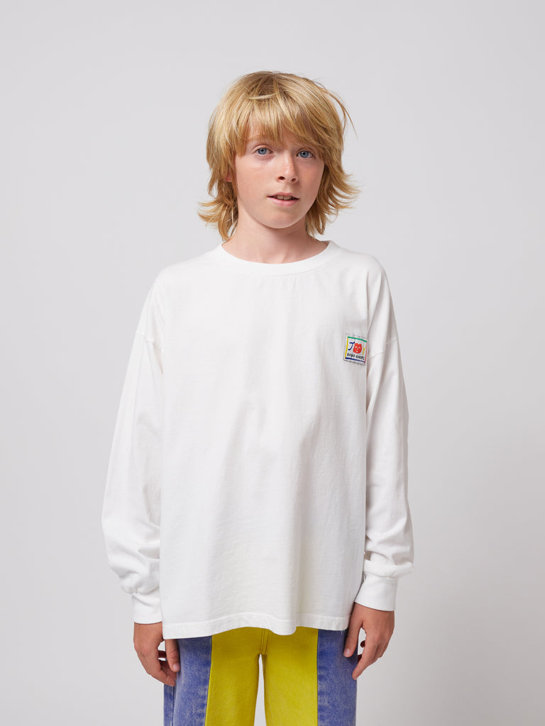 Hello Joy Long Sleeve Tee (Kids) by Bobo Choses