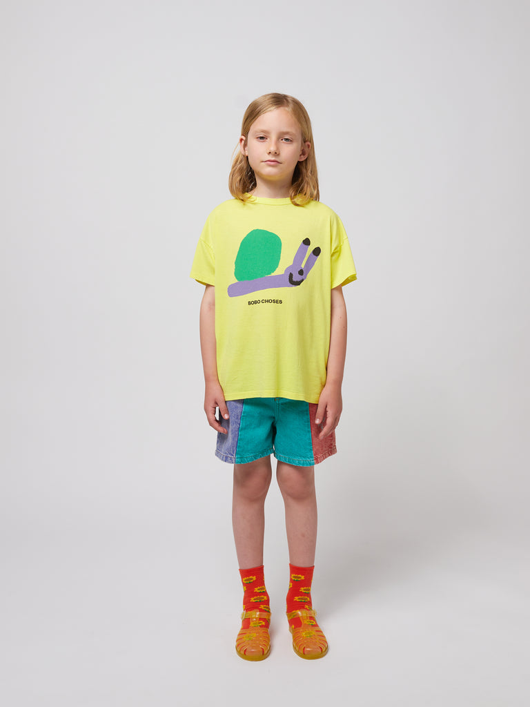 Funny Snail Tee (Kids) by Bobo Choses