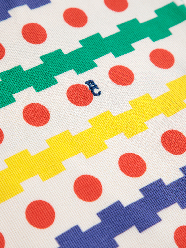 Geometric Waffle Tee (Kids) by Bobo Choses