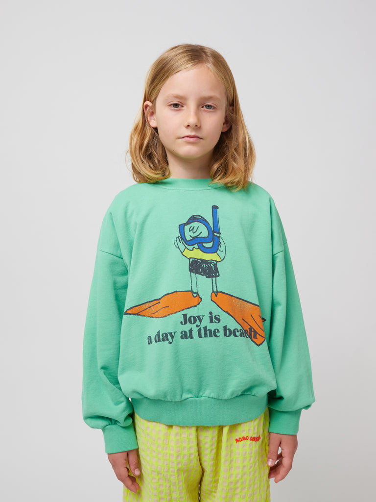 A Day At The Beach Sweatshirt (Kids) by Bobo Choses