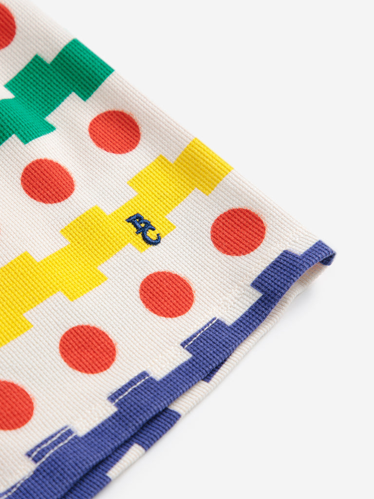 Geometric Waffle Shorts (Kids) by Bobo Choses