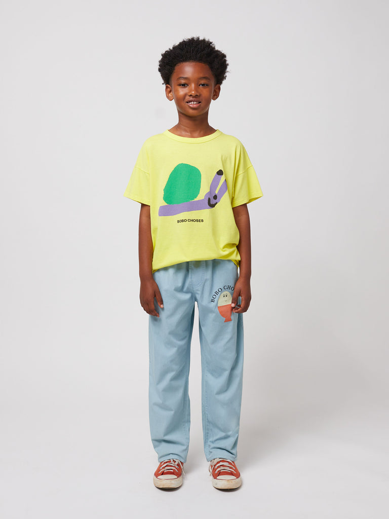 Funny Snail Tee (Kids) by Bobo Choses