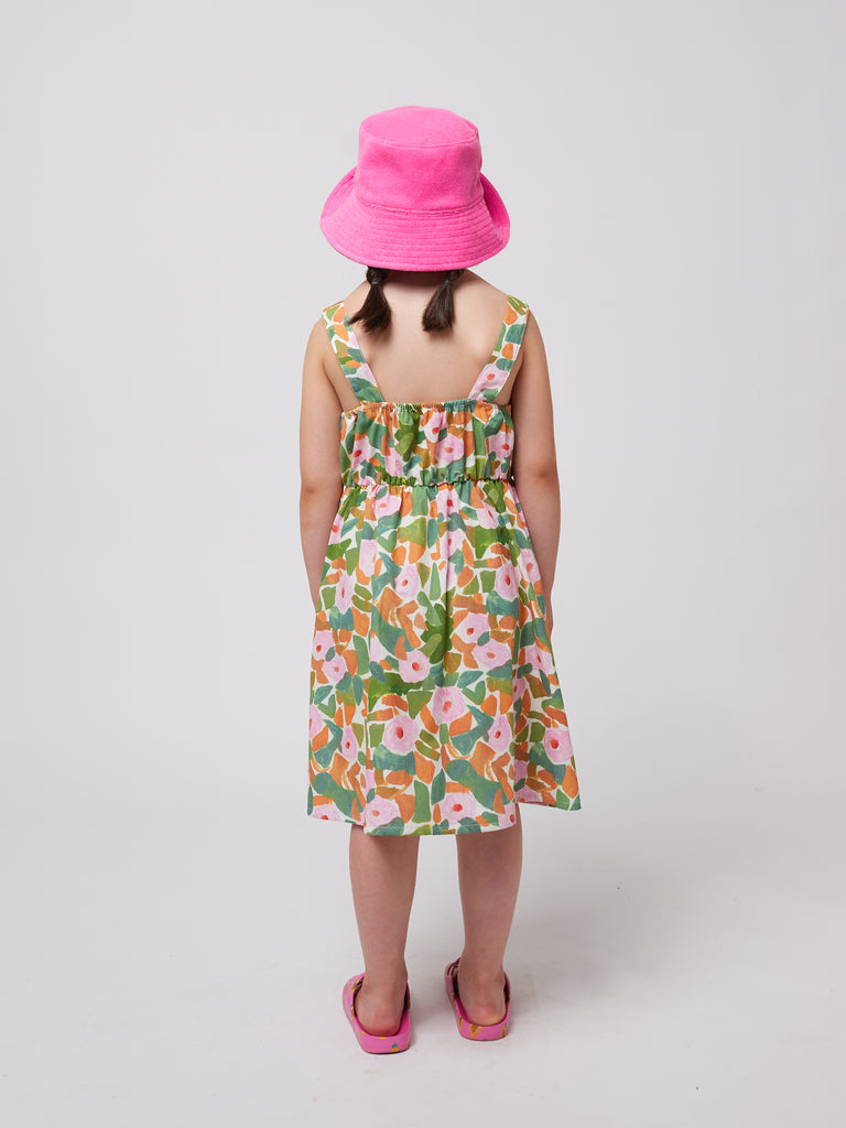 Floral Strap Dress (Kids) by Bobo Choses