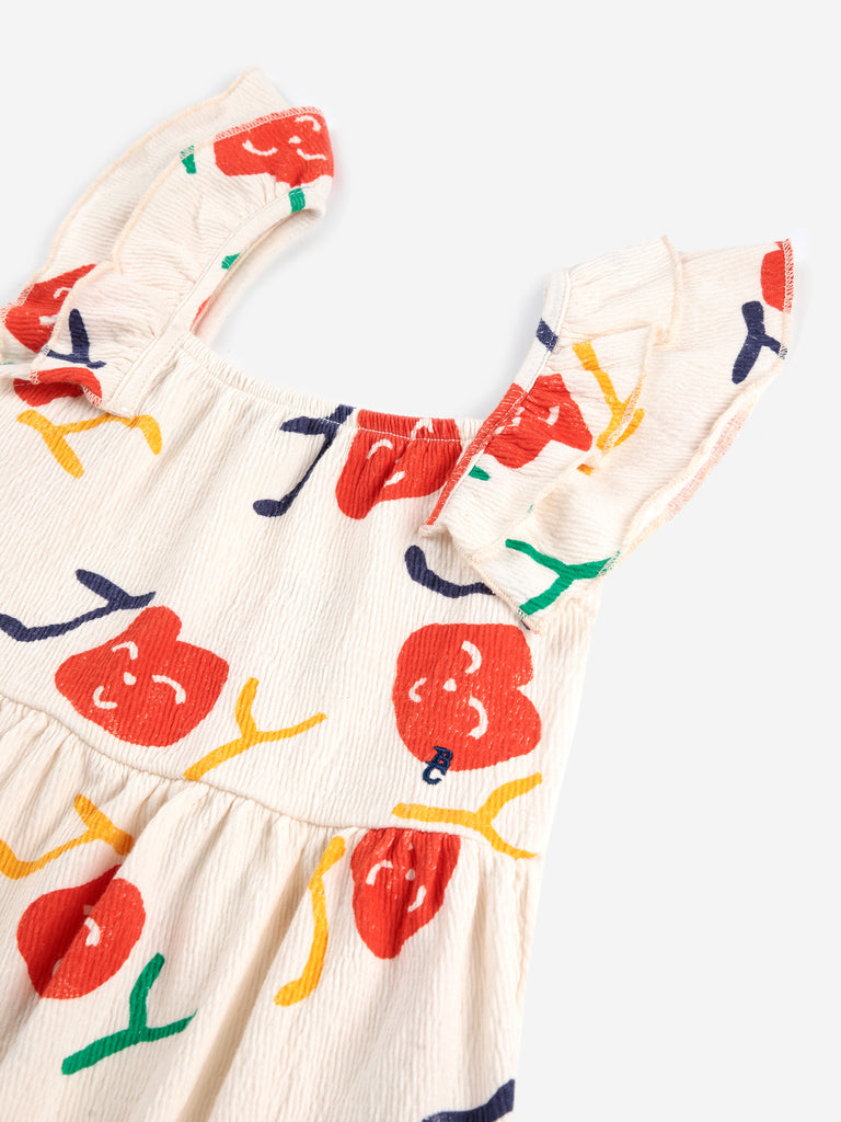 Smiling Ruffle Dress (Kids) by Bobo Choses