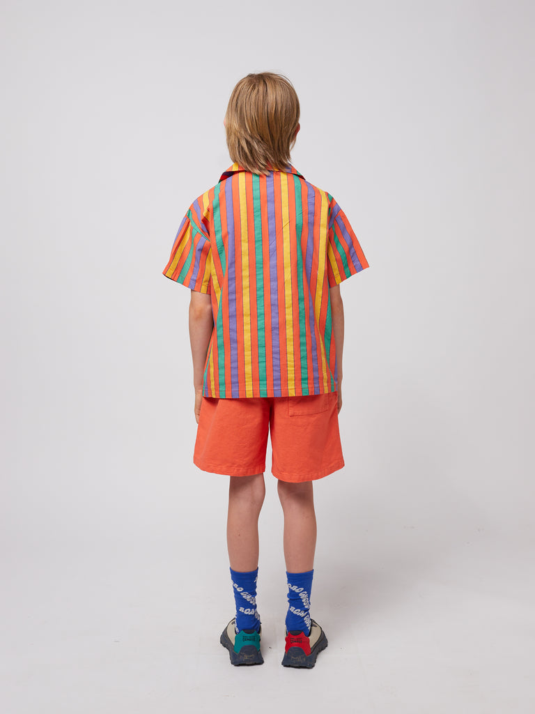 Multicolor Stripes Shirt (Kids) by Bobo Choses