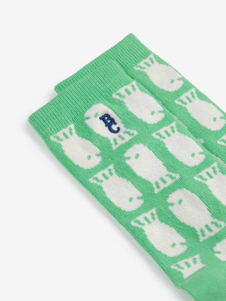 Lucky Fish Long Socks (Kids) by Bobo Choses