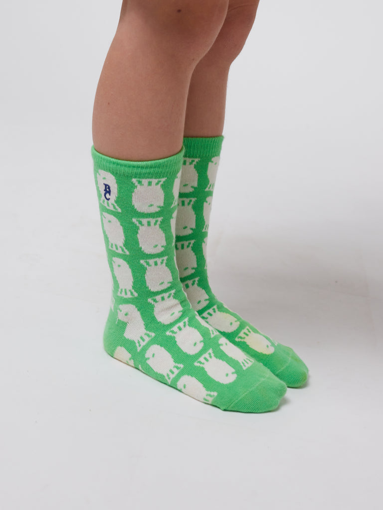 Lucky Fish Long Socks (Kids) by Bobo Choses