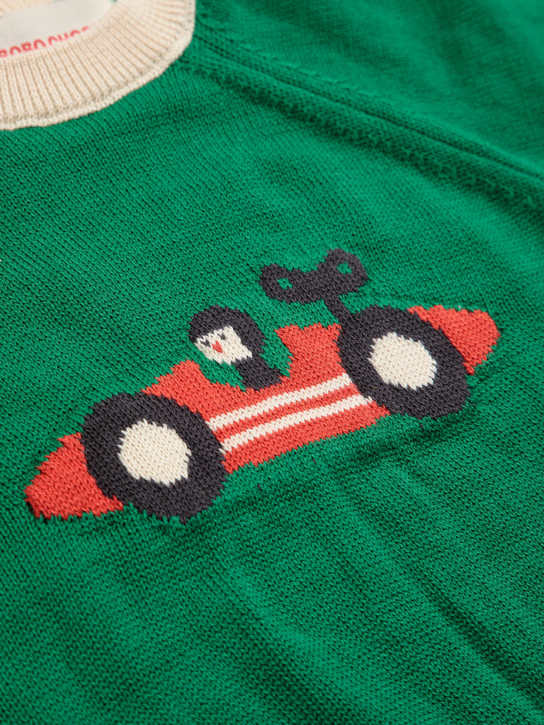 Race Car Sweater (Baby) by Bobo Choses