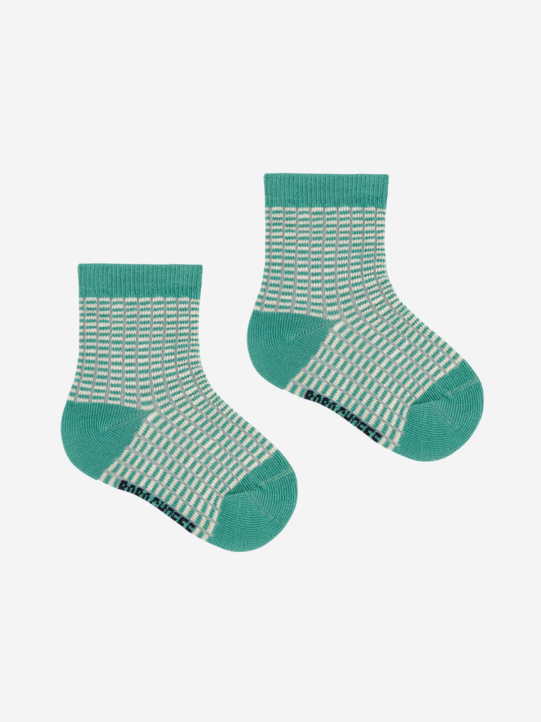 Race Car Short Sock Set (Baby) by Bobo Choses